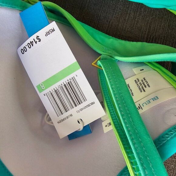 Bleu Rod Beattie Cool Breeze Underwire Molded bikini top & Hipster bottom set 8 - Picture 12 of 16